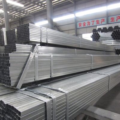Qualità  China Supplier New Hot Dipped Non Secondary Galvanized Square Steel Tube fabbrica