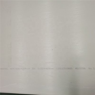Fogli di acciaio inossidabile laminati a freddo AISI 304L 316L 409L di serie 300 con finitura superficiale 2B per il taglio