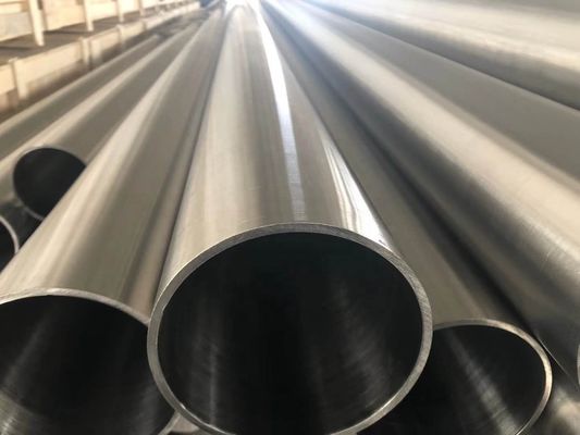 Tubi in acciaio inossidabile altamente riflettenti, standard ASTM serie 300 - gradi 317L-316Ti, lato interno ed esterno lucidati a specchio