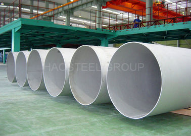 Diametro saldato del tubo dell'acciaio inossidabile di ASTM JIS grande per il trasporto fluido industriale