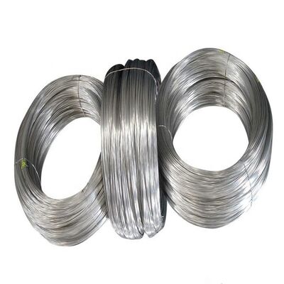 Corde di filo di molla di acciaio inossidabile resistente AiSi 410 430 201 304 304L 316 316L 2205 2507 254SMO Curvatura luminosa della superficie
