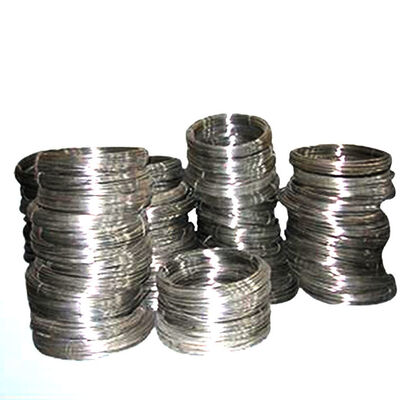 Corde di filo di molla di acciaio inossidabile resistente AiSi 410 430 201 304 304L 316 316L 2205 2507 254SMO Curvatura luminosa della superficie