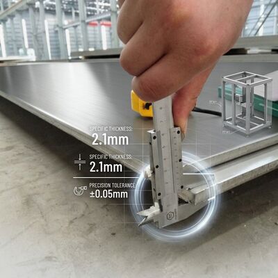 304 Placca di acciaio inossidabile BA di qualità alimentare Finitura 0,5 mm-6 mm Superficie igienica per la produzione di attrezzature da cucina