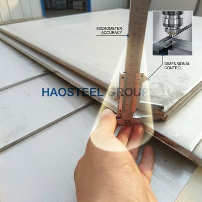 ASTM A240 304 Piastra in acciaio inossidabile 2B Finitura 0.3mm-100mm Spessore 1219x2438mm per costruzioni industriali